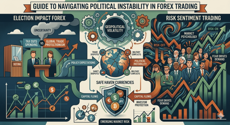 How Political Instability Impacts Currency Markets: Understanding Forex Volatility, Election Risks, and Safe-Haven Currency Flows