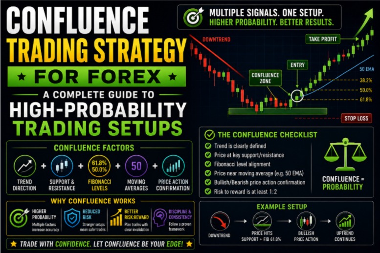 Confluence Trading Strategy for Forex: A Complete Guide to High-Probability Trading Setups