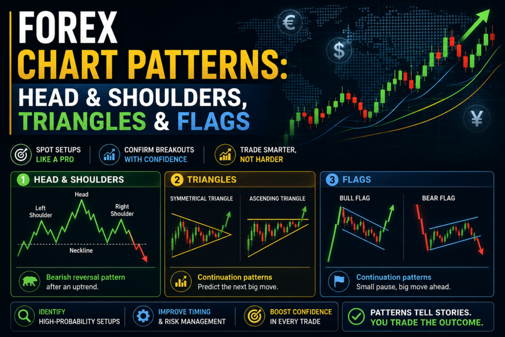 Forex Chart Patterns Explained (With Charts)
