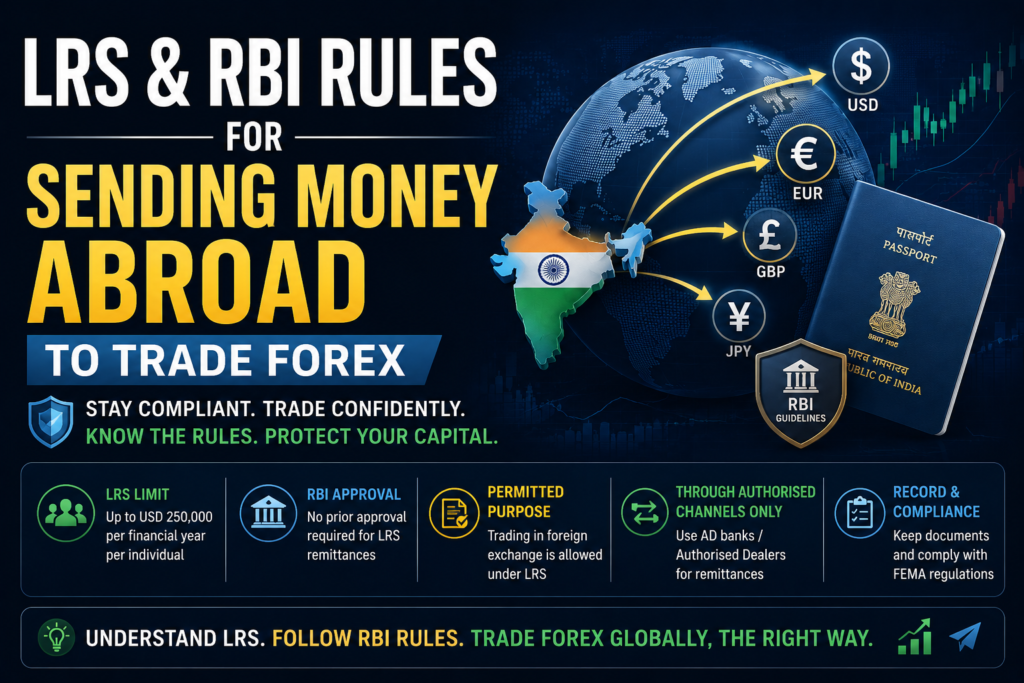 LRS & RBI Rules for Sending Money Abroad to Trade Forex