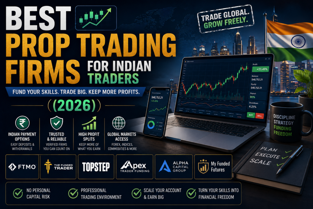 Best Prop Trading Firms for Indian Traders (2026)