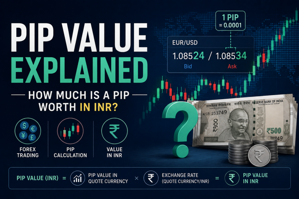 Pip Value Explained — How Much Is a Pip Worth in INR?