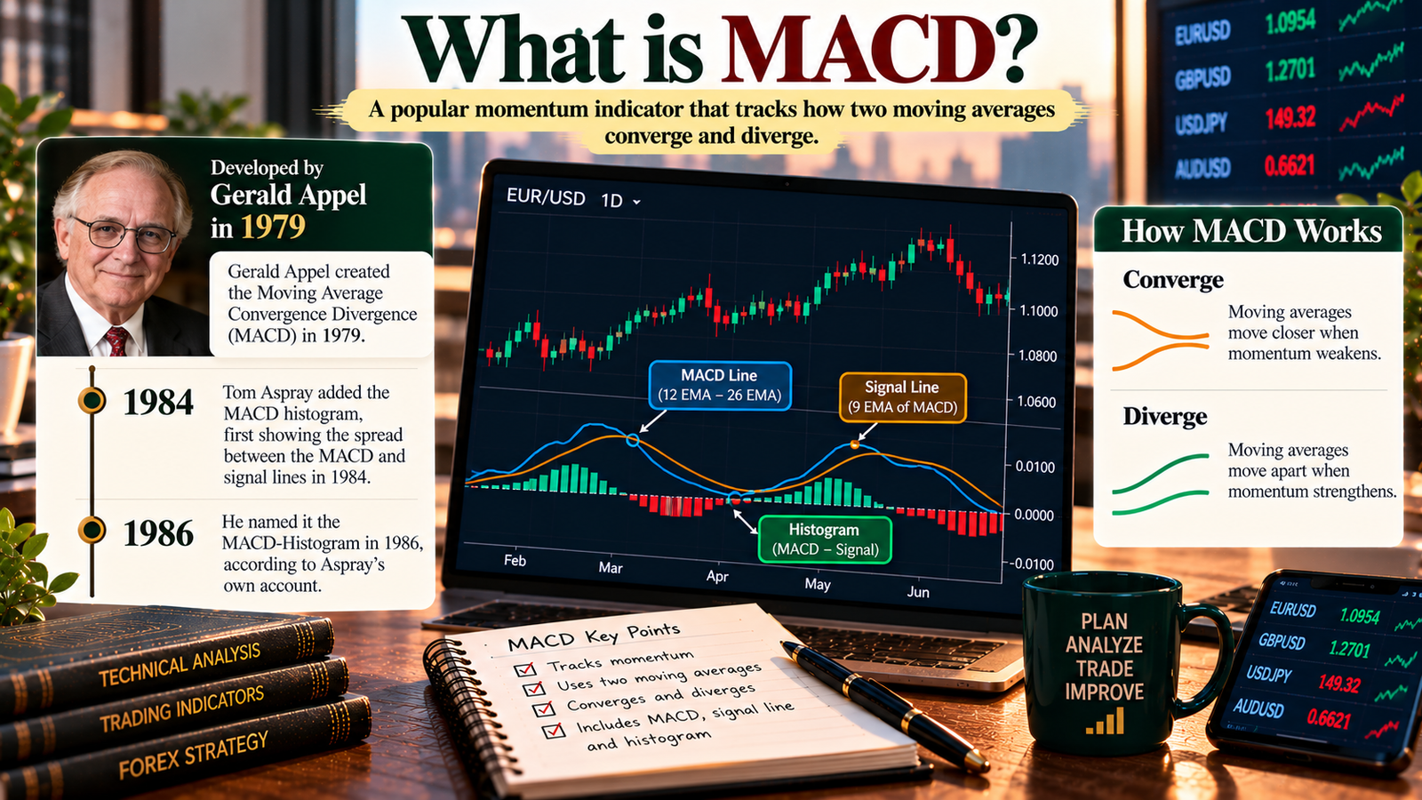 MACD indicator explained