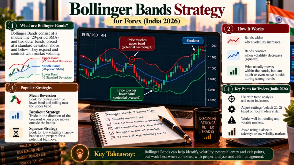 Bollinger Bands Strategy for Forex (India 2026)