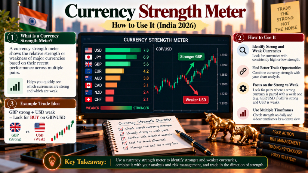 Currency Strength Meter: How to Use It (India 2026)
