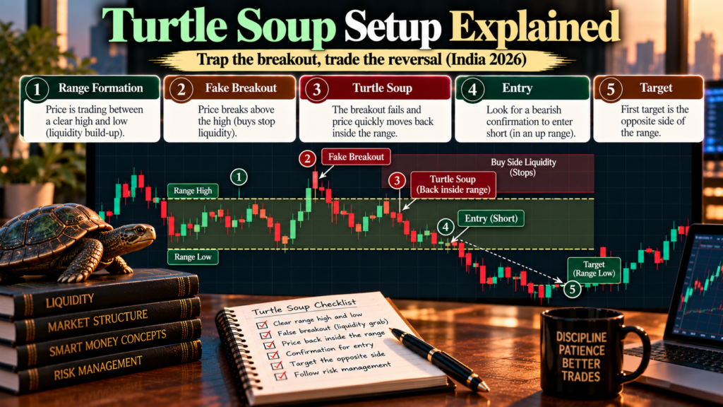 Turtle Soup Setup Explained (India 2026)