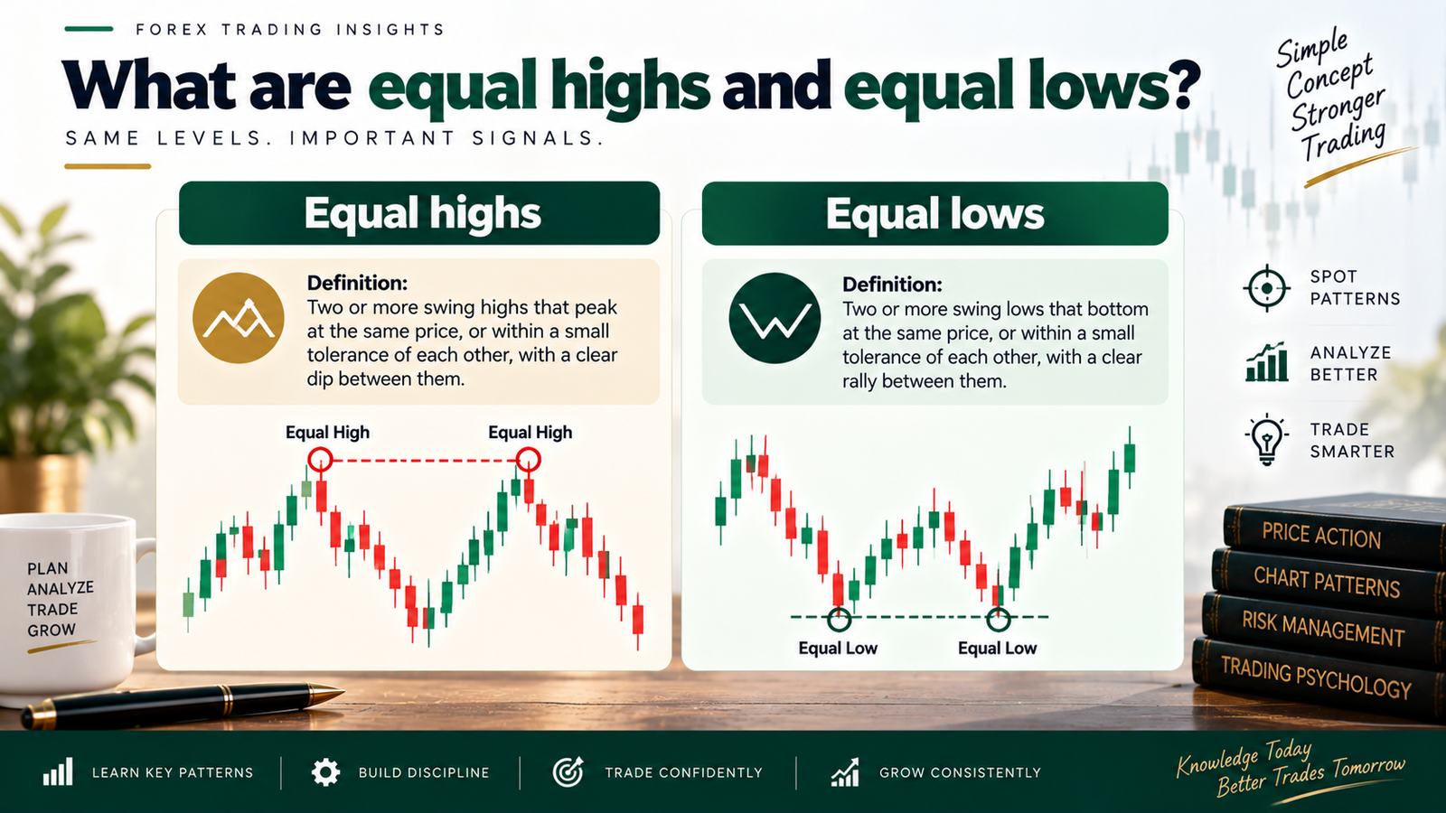 Equal highs and equal lows explained