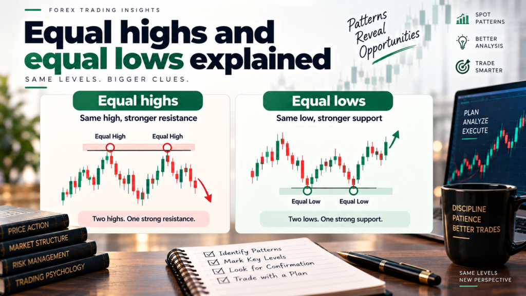 Equal Highs and Equal Lows Explained: How to Read Them in Trading (India 2026)