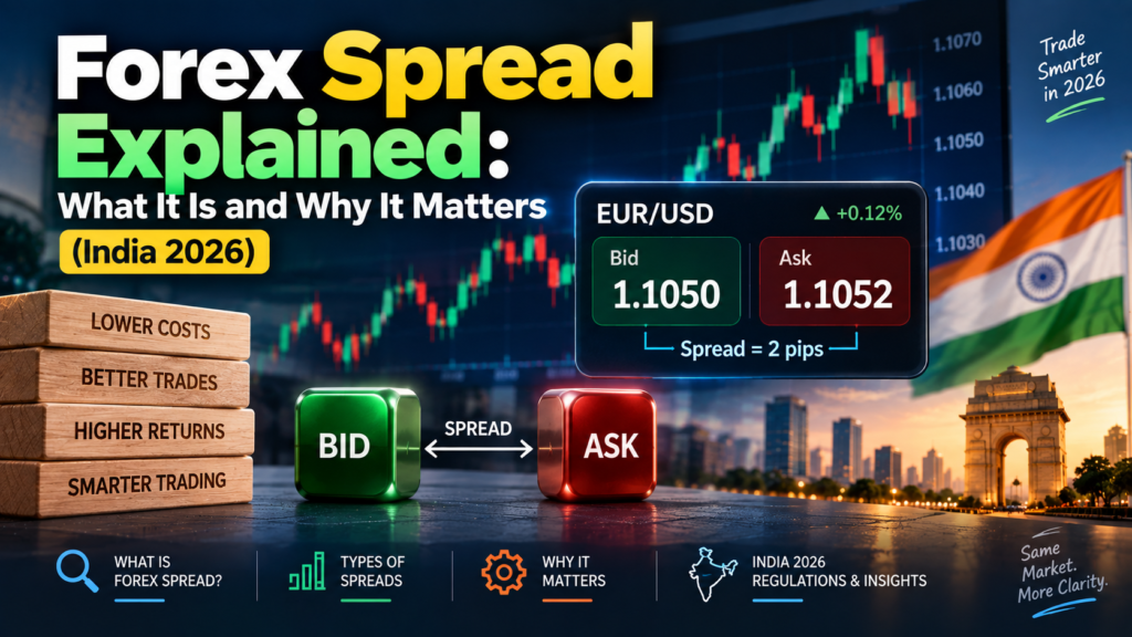 Forex Spread Explained: What It Is and Why It Matters (India 2026)