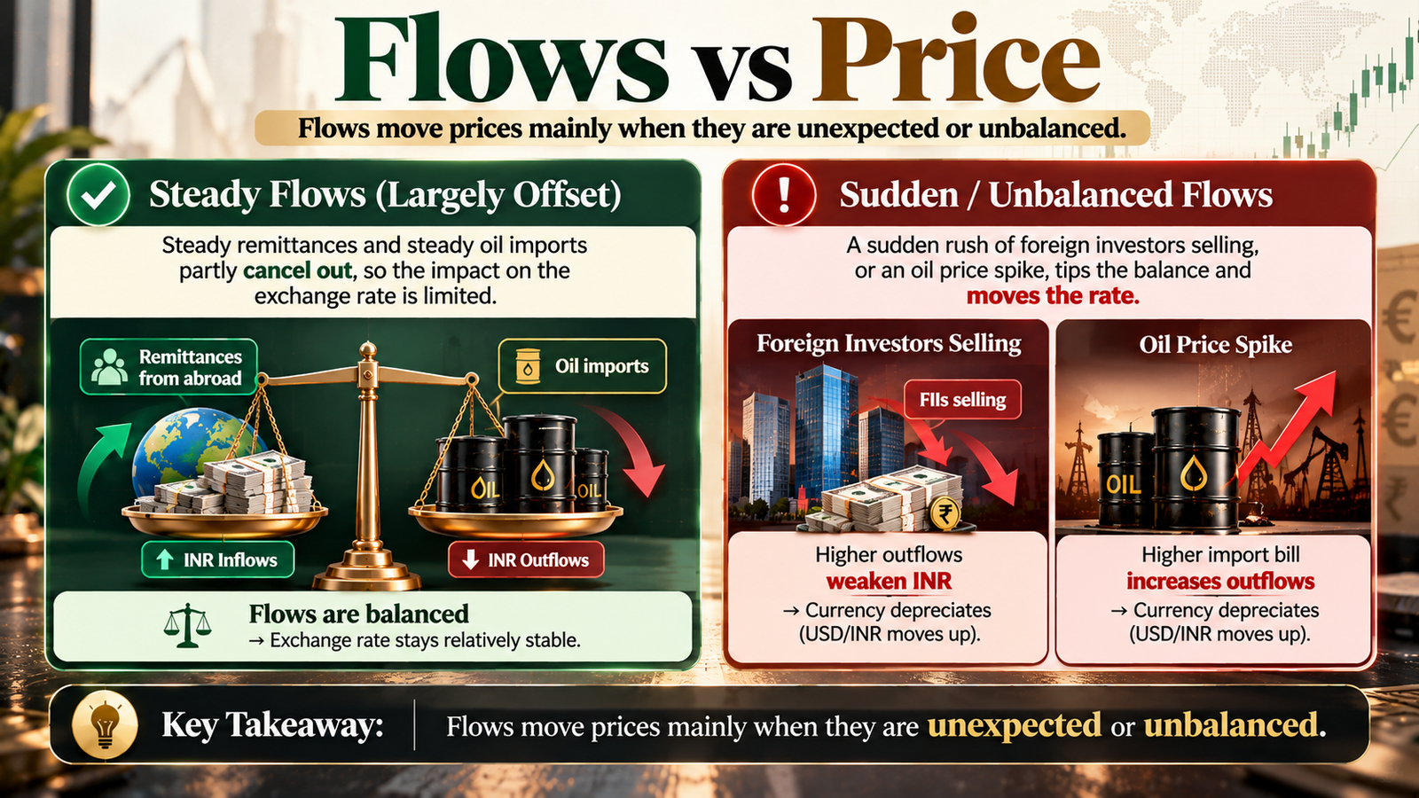 what moves forex prices