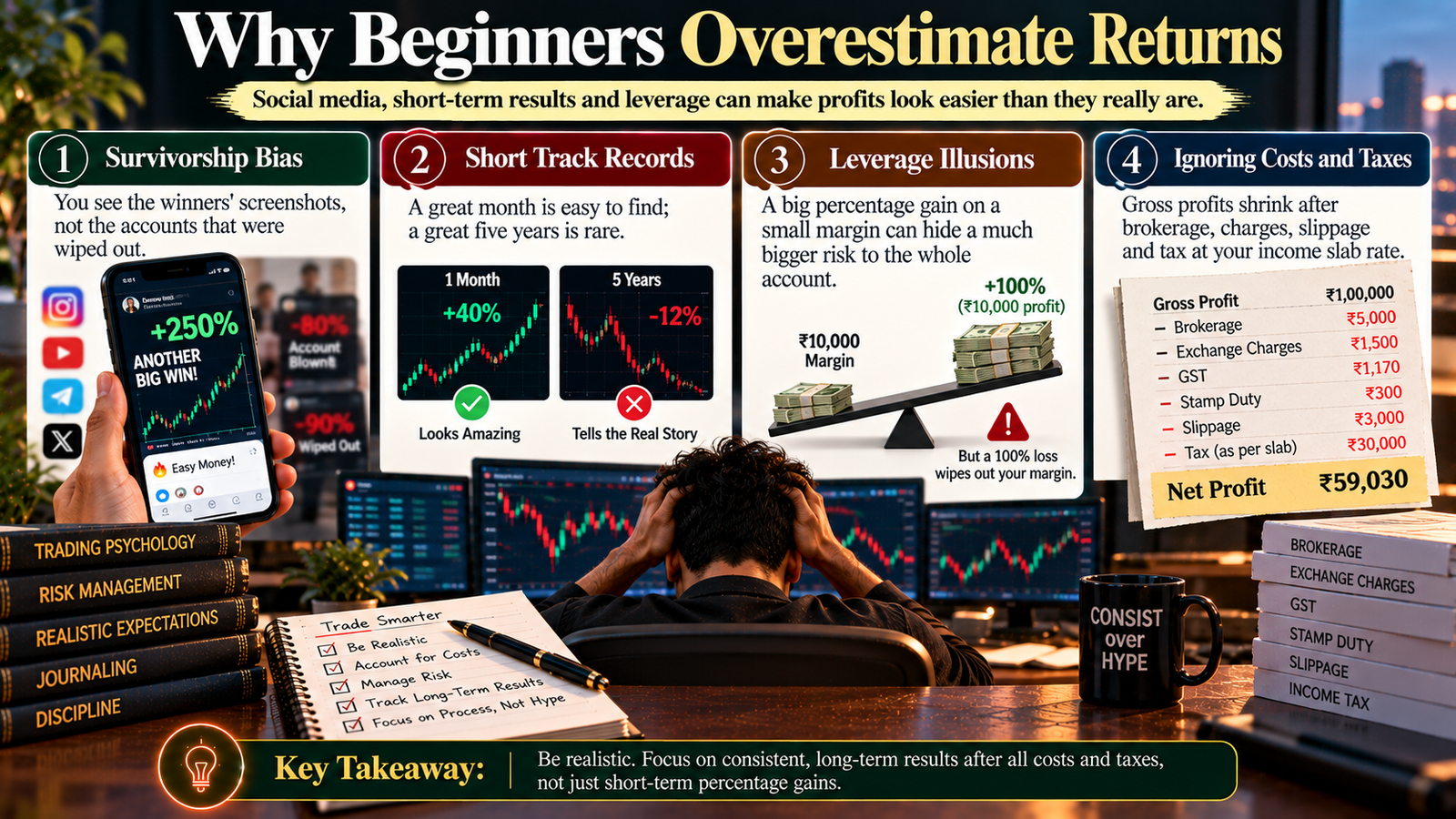 Setting realistic profit expectations as a beginner