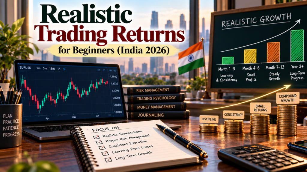 Realistic Trading Returns for Beginners (India 2026)