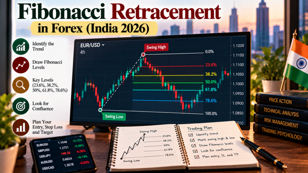 Fibonacci Retracement in Forex (India 2026)