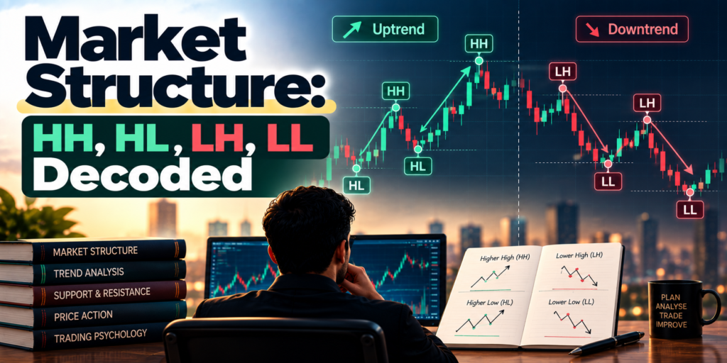 Market Structure: HH, HL, LH, LL Decoded