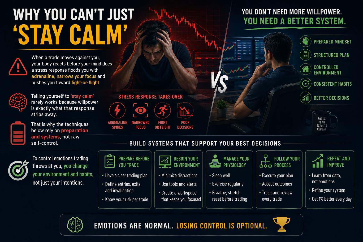 control emotions trading