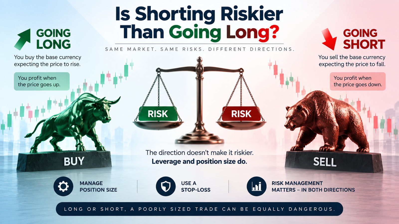 Going long vs short in forex