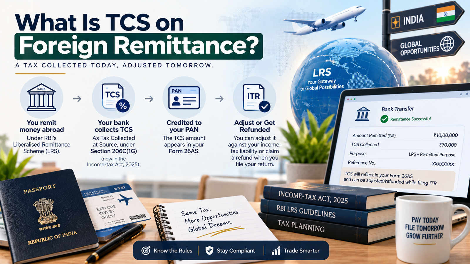 tcs on foreign remittance forex