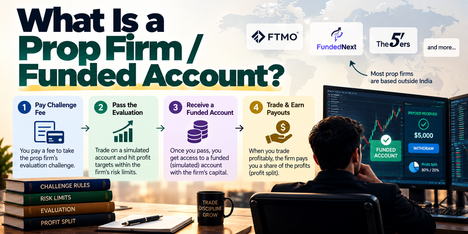 prop firm payout tax india