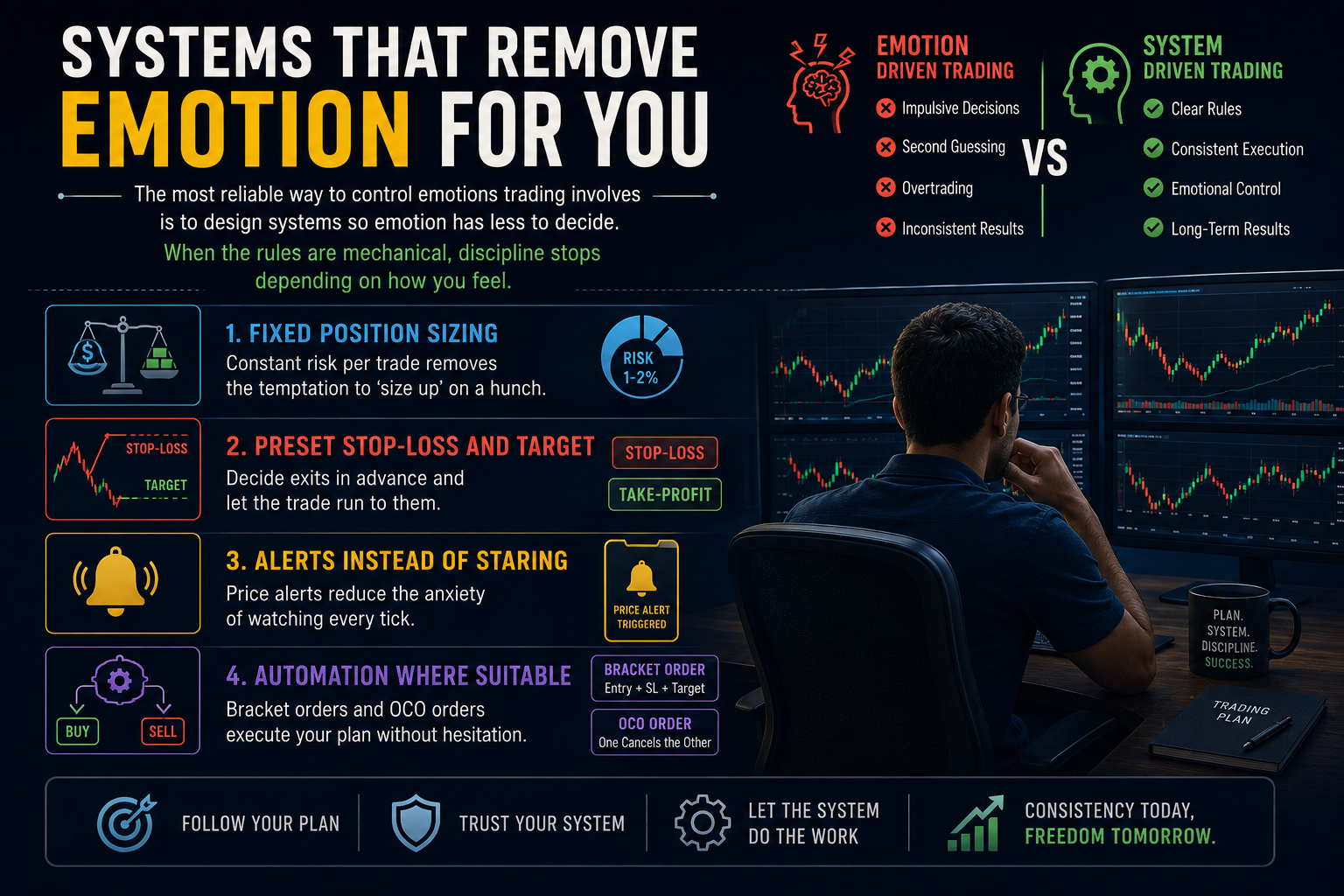 control emotions trading