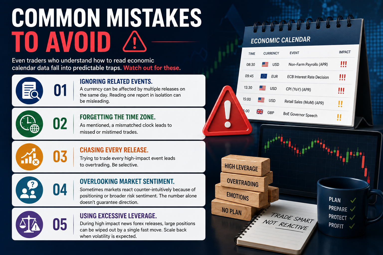 how to read economic calendar