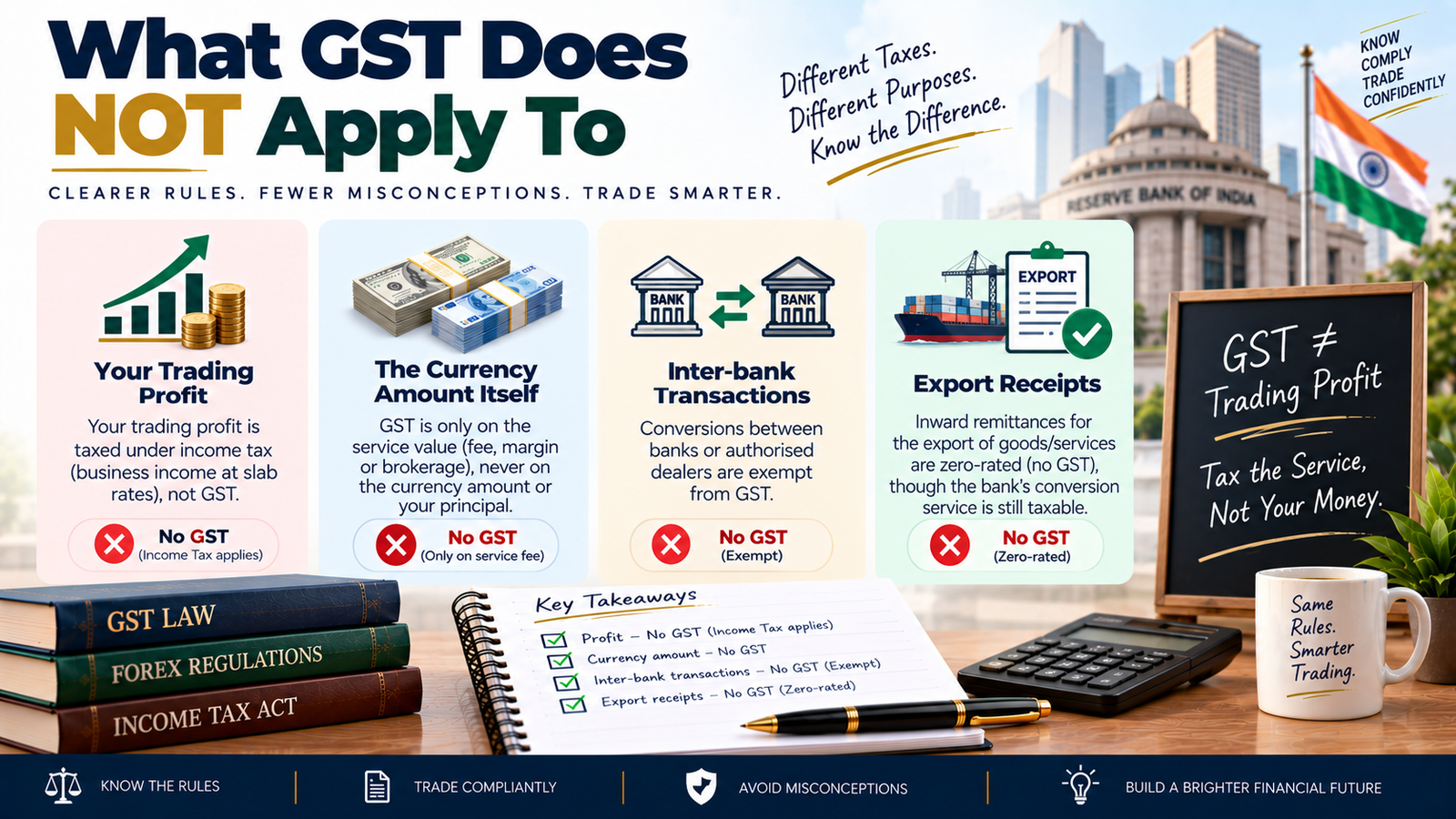 gst on forex trading