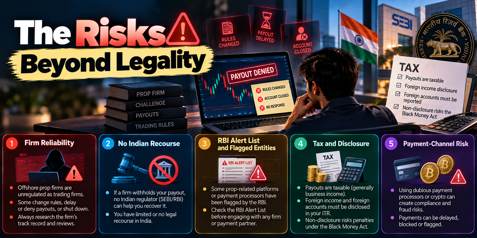 are prop firms legal in india