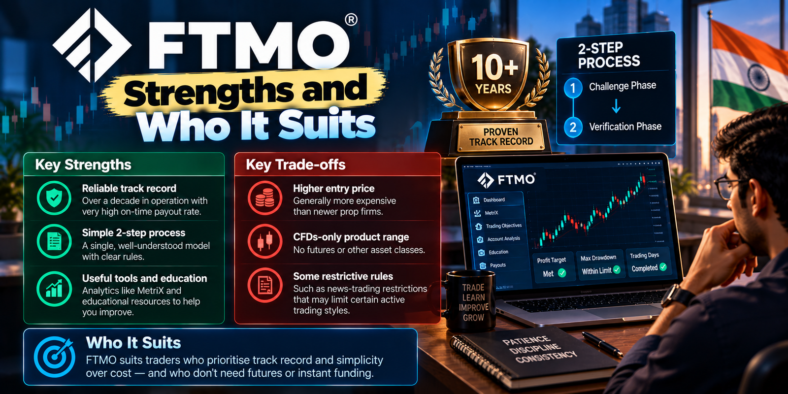 FTMO vs FundedNext for Indian traders