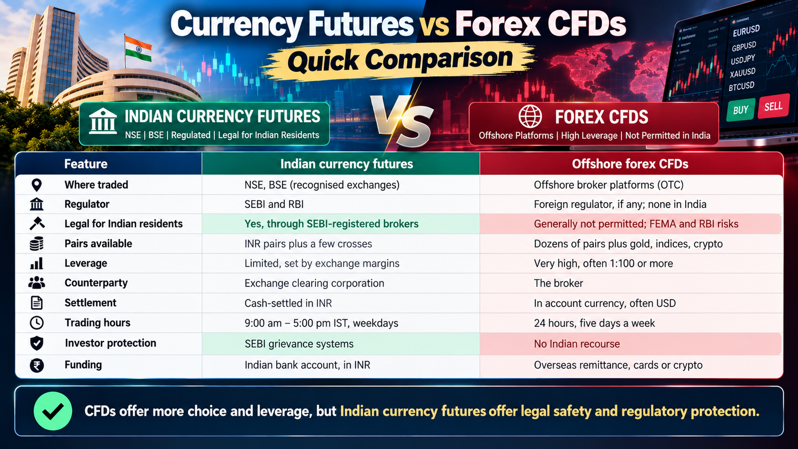 currency futures vs forex