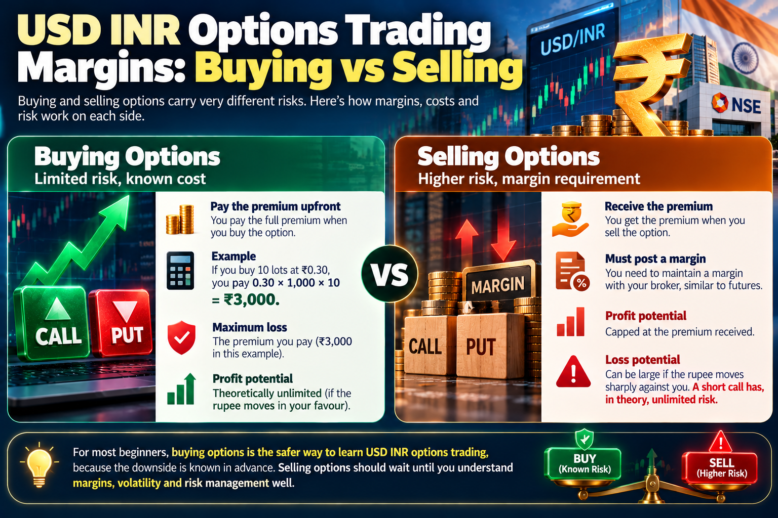 usd inr options trading