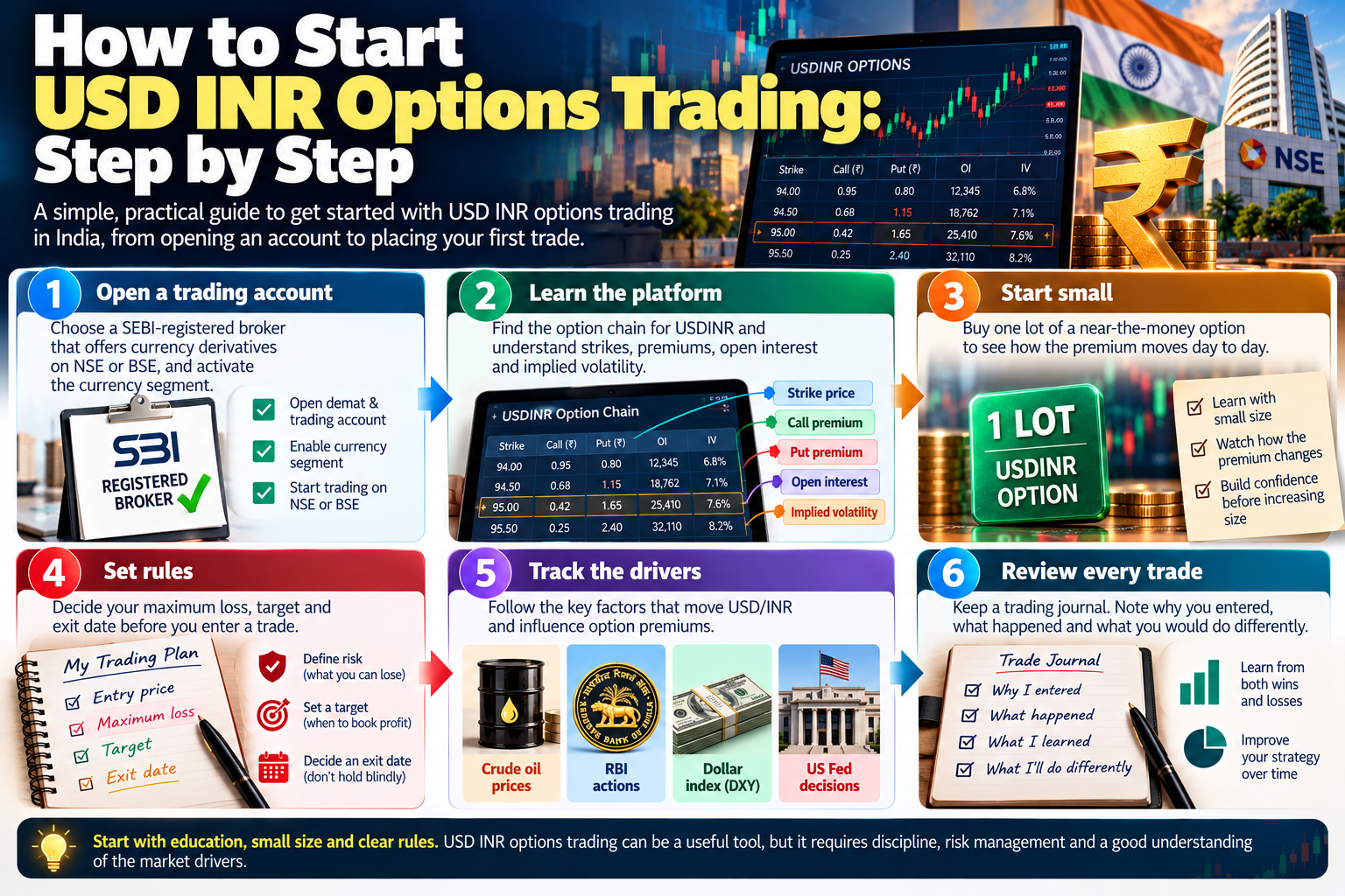 usd inr options trading